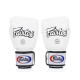 Рукавички боксерські з бинтами Fairtex BGV1 14 унцій, білі