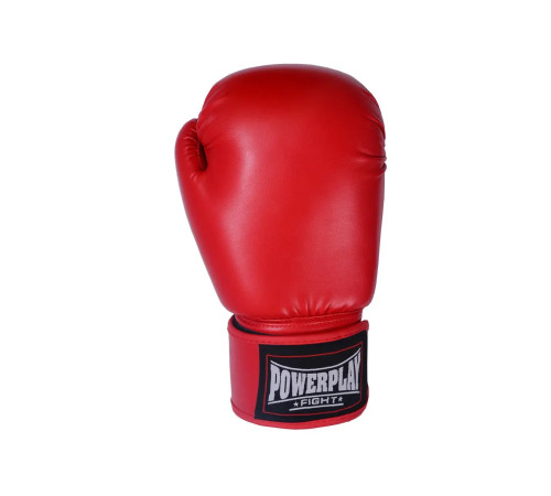 Рукавички боксерські PowerPlay 3004 Classic Червоні 12 унцій