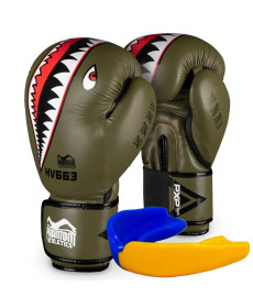 Рукавички боксерські з капою Phantom Fight Squad 16 унцій, хакі