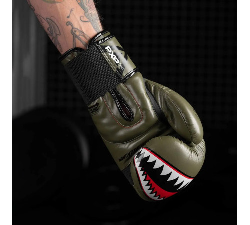Рукавички боксерські з капою Phantom Fight Squad 16 унцій, хакі