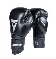 Рукавички боксерські V`Noks Optima 14 унцій, чорні