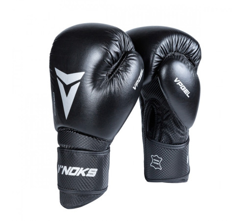 Рукавички боксерські V`Noks Optima 14 унцій, чорні