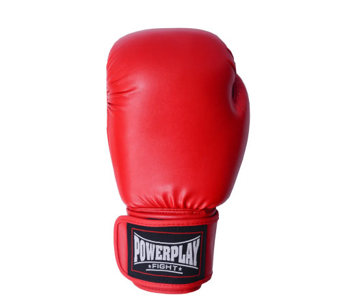 Рукавички боксерські PowerPlay 3004 Classic Червоні 16 унцій
