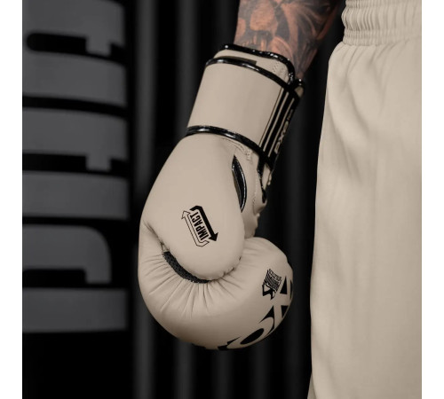 Рукавички боксерські з капою Phantom APEX Sand 16 унцій, бежевий