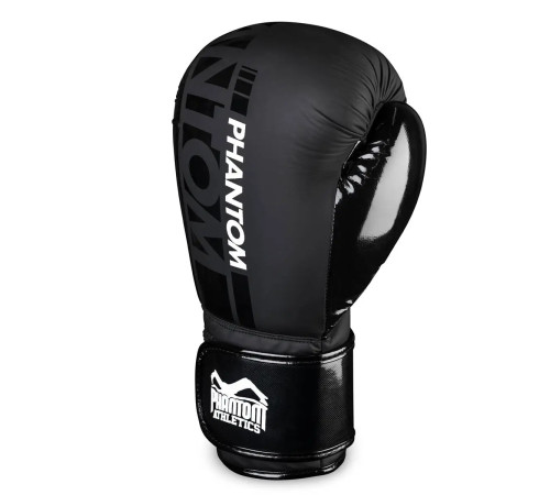 Рукавички боксерські з бинтами Phantom APEX Speed 16 унцій, чорні Рукавички боксерські з бинтами Phantom APEX Speed 16 унцій, чорні