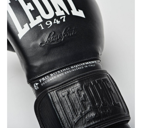 Рукавички боксерські Leone Greatest 16 унцій, чорні