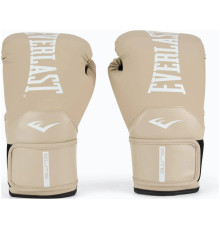 Боксерські рукавиці EVERLAST ELITE 2 BOXING GLOVES 16 унцій, бежевиі