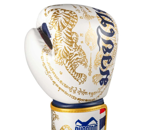 Рукавички боксерські з бинтами Phantom Muay Thai Limited Edition 12 унцій, золотисті