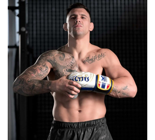 Рукавички боксерські з бинтами Phantom Muay Thai Limited Edition 12 унцій, золотисті