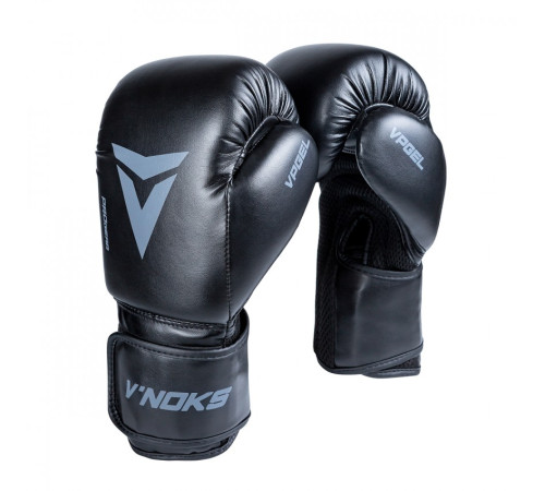 Рукавички боксерські V`Noks Primo Air 16 унцій, чорні
