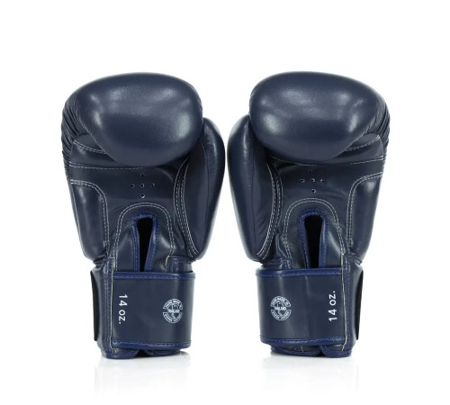 Рукавички боксерські з бинтами Fairtex Amateur BGV27 10 унцій, темно-сині