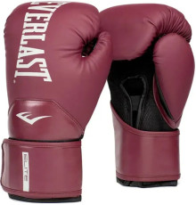 Боксерські рукавиці Everlast ELITE 2 BOXING GLOVES 12 унцій, бордові