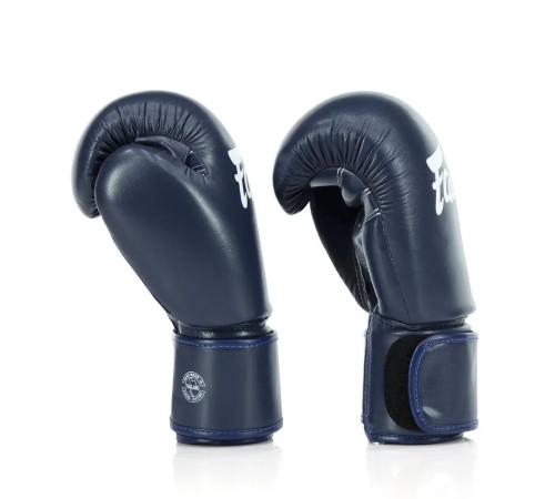 Рукавички боксерські з бинтами Fairtex Amateur BGV27 16 унцій, темно-сині
