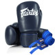 Рукавички боксерські з бинтами Fairtex Amateur BGV27 16 унцій, темно-сині