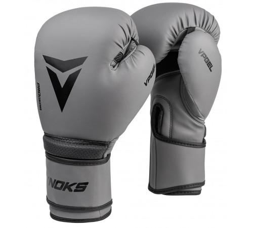 Рукавички боксерські V`Noks Ultima 10 унцій, сірі