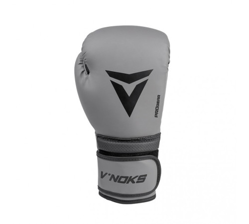Рукавички боксерські V`Noks Ultima 10 унцій, сірі