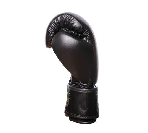 Рукавички боксерські PowerPlay 3014 Indiana Чорні (натуральна шкіра) 16 унцій