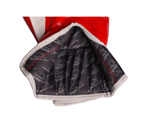 Рукавички боксерські PowerPlay 3018 Jaguar Червоні 14 унцій