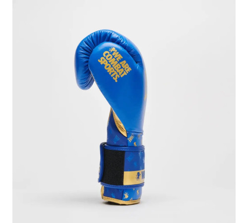 Рукавички боксерські з бинтами Leone GN220 DNA розмір 10 унцій, сині