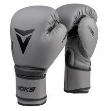 Рукавички боксерські V`Noks Ultima 14 унцій, сірі