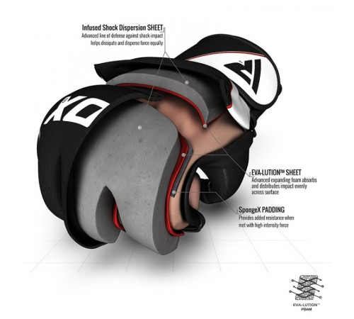 Рукавички ММА RDX Rex Leather XL, різнокольорові