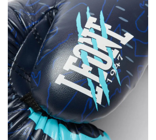 Рукавички боксерські Leone GN004 PRIMAL INSTINCT розмір 12 унцій, сині