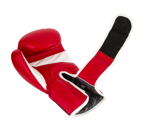 Рукавички боксерські PowerPlay 3018 Jaguar Червоні 16 унцій