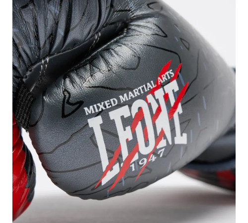 Рукавички боксерські Leone GN004 PRIMAL INSTINCT розмір 16 унцій, чорні
