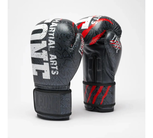 Рукавички боксерські Leone GN004 PRIMAL INSTINCT розмір 14 унцій, чорні