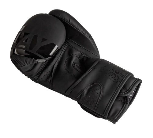 Рукавички боксерські PowerPlay 3086 Matt Challenger розмір 12 унцій, чорні