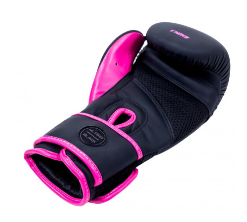 Рукавички боксерські V`Noks Ultima 10 унцій, чорно-фіолетові