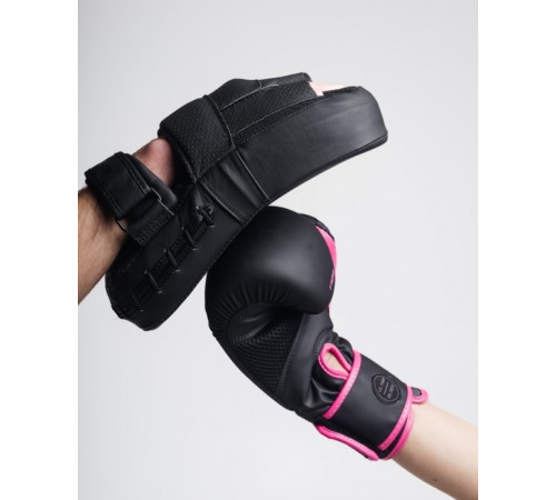 Рукавички боксерські V`Noks Ultima 10 унцій, чорно-фіолетові