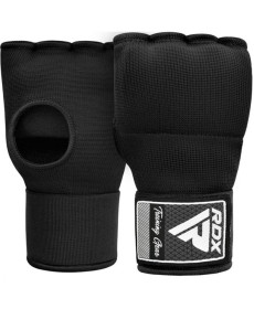 Рукавички-бинти з гелевими подушечками  RDX Inner Gel L, чорні