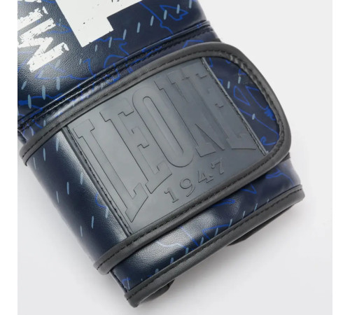 Рукавички боксерські Leone GN004 PRIMAL INSTINCT розмір 16 унцій, сині