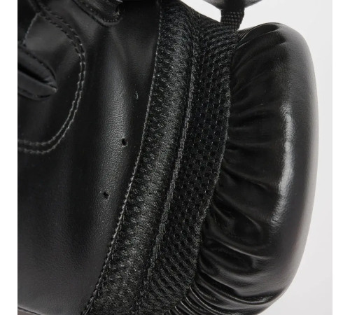 Рукавички боксерські з капою Leone GN383 THUNDER розмір 16 унцій, чорні