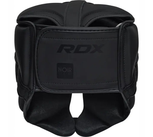 Шолом боксерський з капою RDX T15 Noir Cheek Protector розмір L, чорний Шолом боксерський з капою RDX T15 Noir Cheek Protector розмір L, чорний