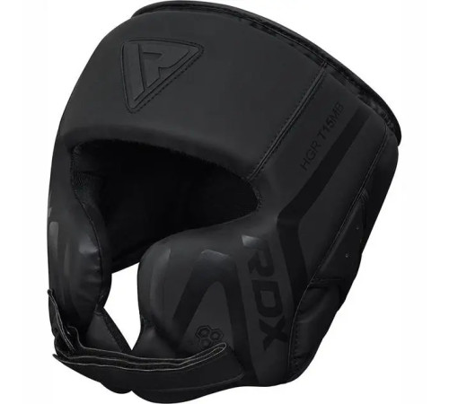 Шолом боксерський з капою RDX T15 Noir Cheek Protector розмір L, чорний Шолом боксерський з капою RDX T15 Noir Cheek Protector розмір L, чорний