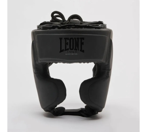 Шолом боксерський з капою Leone CS435 розмір L, чорний