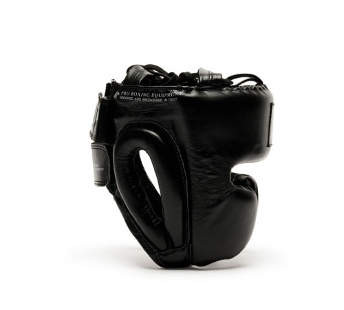 Шолом боксерський Leone Junior XS, чорний