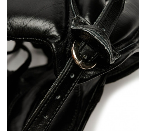 Шолом боксерський Leone Junior XS, чорний