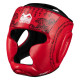 Шолом боксерський закритий з капою Phantom Muay Thai розмір універсальний, червоний