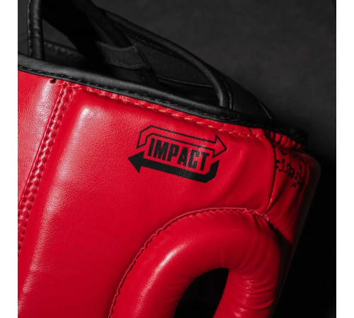 Шолом боксерський закритий з капою Phantom Muay Thai розмір універсальний, червоний Шолом боксерський закритий з капою Phantom Muay Thai розмір універсальний, червоний