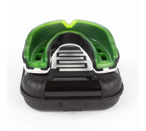 Капа боксерська доросла MAKURA Tephra від 11 років біло-зелена