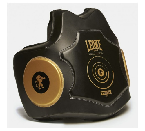 Захисний жилет Leone Power Line, чорно-золотистий S/M