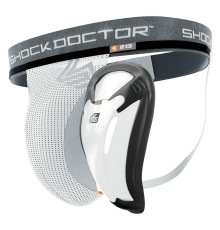 Захист паху Shock Doctor Protective Cup XL, білий