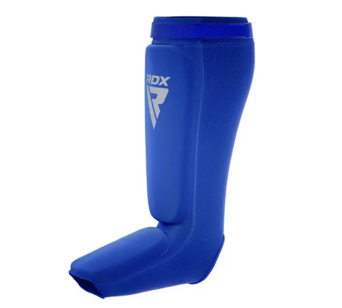 Захист гомілки та стопи RDX Shin Instep Foam XL, синій