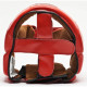 Шолом боксерський для змагань Leone Contest S, червоний
