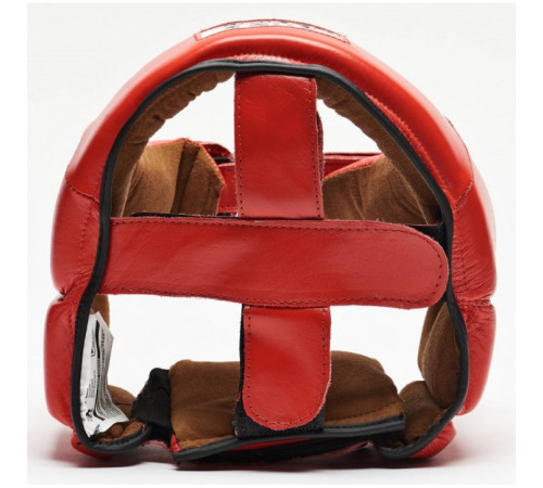 Шолом Боксерський для змагань Leone Contest M, червоний