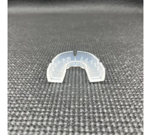 Капа боксерська дитяча OPRO Silver до 11 років прозора