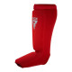 Захист гомілки та стопи RDX Shin Instep Foam XL, червоний